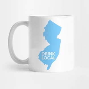 New Jersey Drink Local NJ Blue Mug